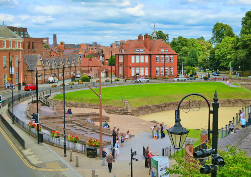 Stadtrundgang in Chester - England - &copy;Eberhardt TRAVEL - Constanze Hölig