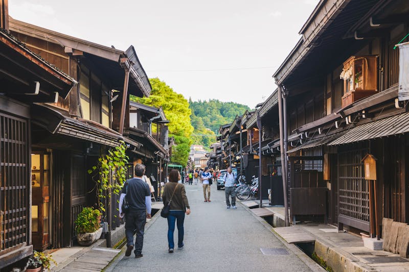 Takayama – Gasse in der Altstadt - ©mtaira - stock.adobe.com