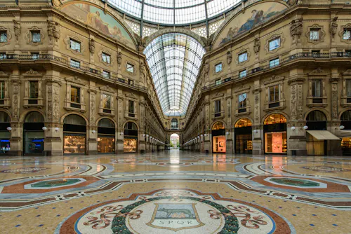 Mailand Galleria Vittorio Emanuele II &ndash; &copy; ©scabrn - stock.adobe.com