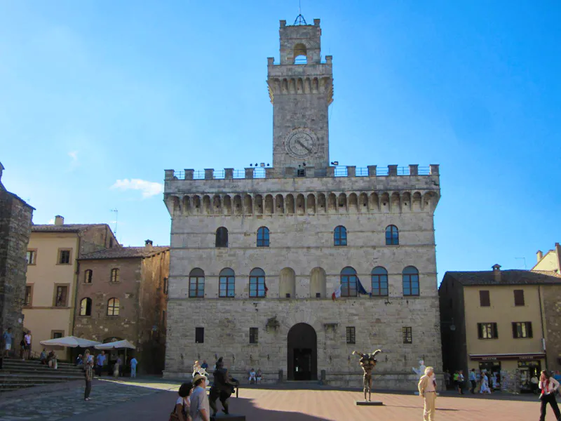 Montepulciano Piazza Grande - &copy;Gisela Gerlach