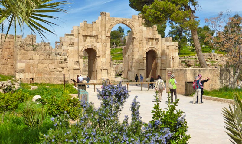 Römische Siedlung Jerash in Jordanien - ©Eberhardt TRAVEL - Frank Nimschowski