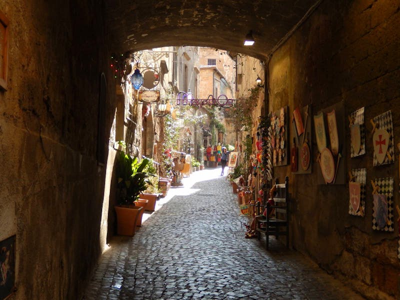 Orvieto - kleine Gasse - ©Petra Sauer