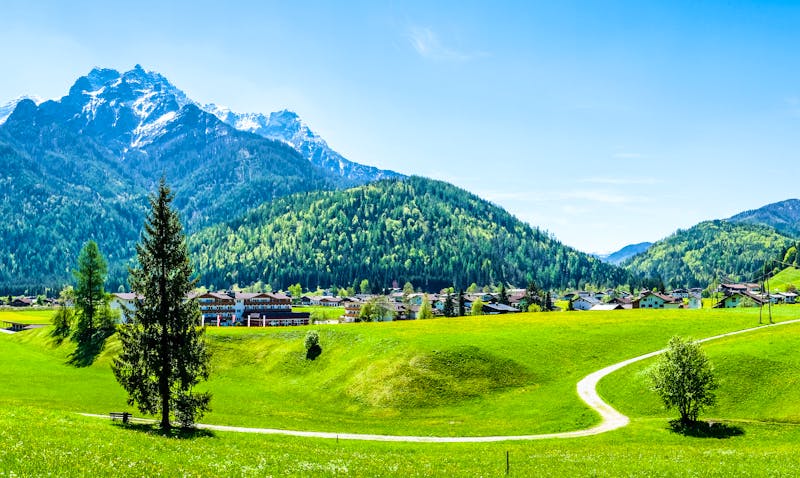 Radtour vom Ort Walchsee im Kaiserwinkl - ©©fottoo - stock.adobe.com