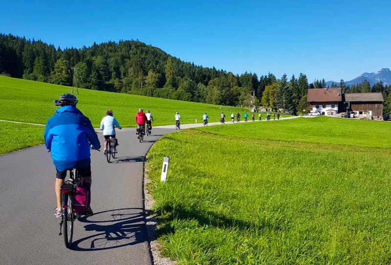 Radtour von Walchsee in Richtung Inntal - ©Eberhardt TRAVEL - Sophia Bär