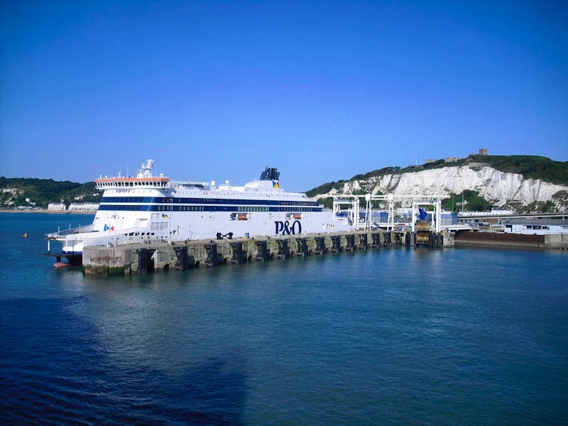 Ankunft im Fährhafen von Dover - ©Eberhardt TRAVEL - Norbert Binder