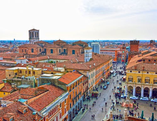 Altstadt von Ferrara – © maudanros - stock.adobe.com
