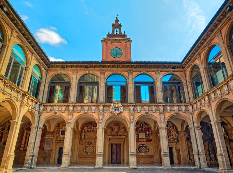 Archiginnasio Bologna Facade - ©canbedone - stock.adobe.com