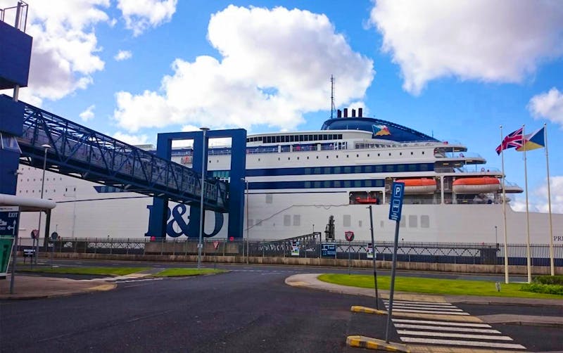 Fähre in Hull - P&O Ferries in England - ©Eberhardt TRAVEL - Stefan Jahnke