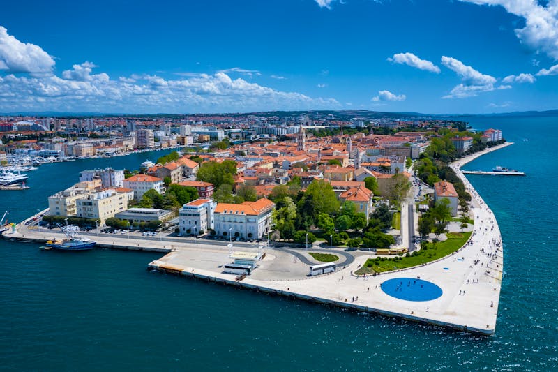 Zadar - Altstadt mit dem Gruß an die Sonne und der Meeresorgel - ©Curioso Photography - stock.adobe.com
