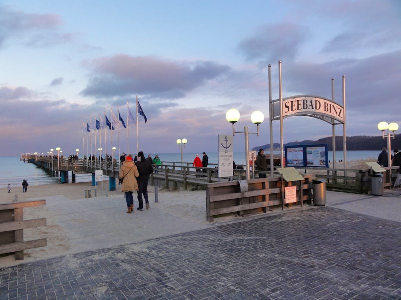Seebrücke im Ostseebad Binz - ©Nico Stolba