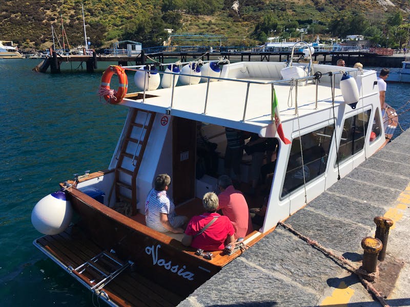 Fährüberfahrt von Vulcano nach Lipari - ©Laura Wonneberger