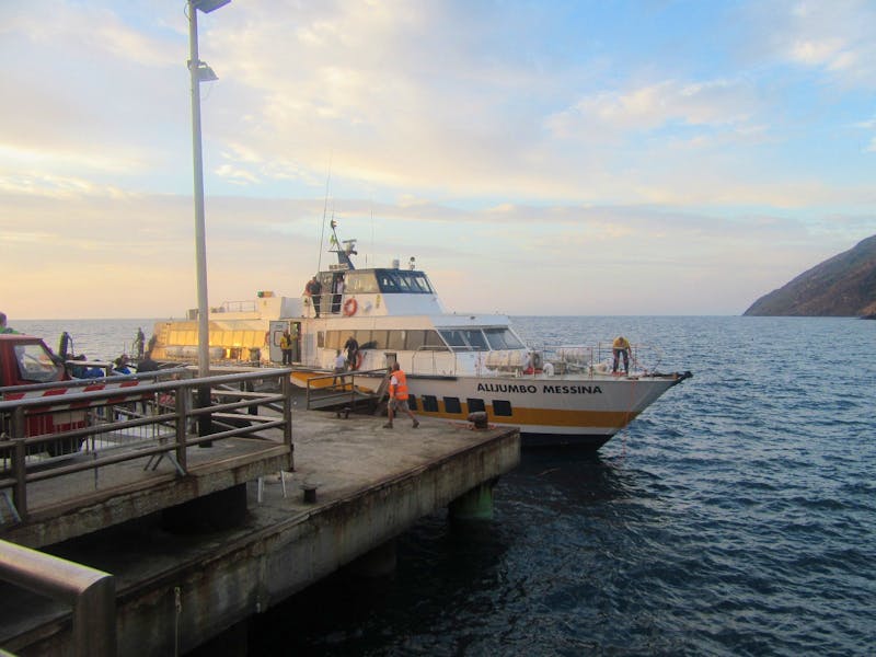 Abfahrt von Stromboli - ©Dominik Zilliken