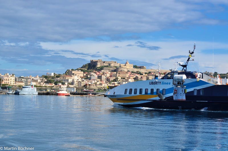 Milazzo - Hafen und Normannen-Kastell  - ©Martin Büchner
