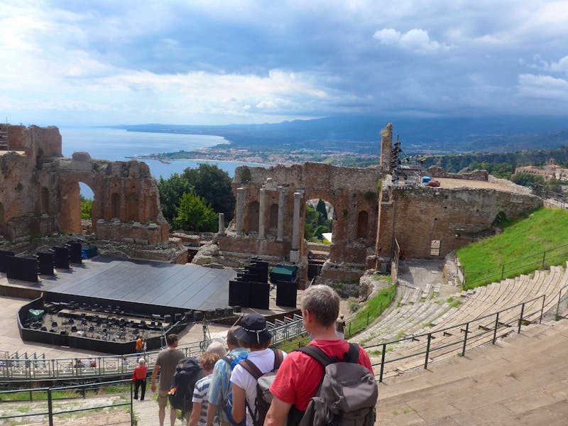 Sizilien - Taormina - Theater - ©Ria Heilmann