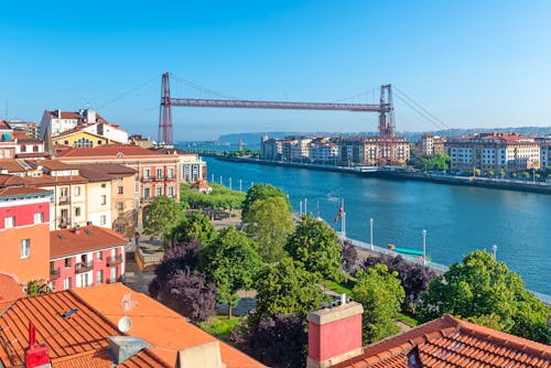 Hängende Brücke von Biskaya bei Bilbao - Puente Colgante &ndash; &copy; ©Noradoa - stock.adobe.com