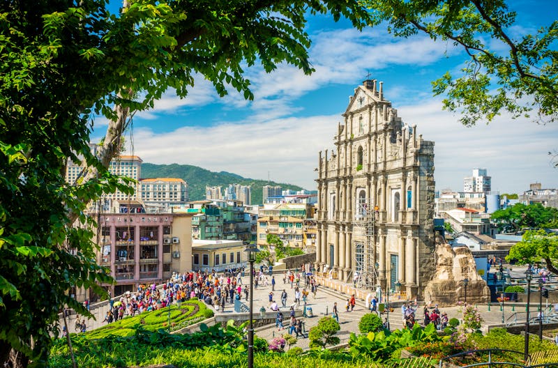 Ruinen Saint Paul's KIrche, Macau - ©joeyphoto - stock.adobe.com