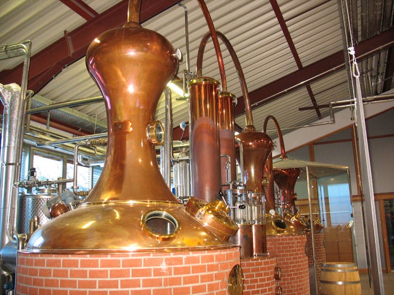 Betriebsraum in der Whiskey-Brennerei in Slyrs - ©Ina Lakermann - Eberhardt TRAVEL