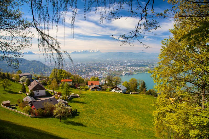 Blick vom Pfänder auf Bregenz und den Bodensee - ©©Jan Schuler - stock.adobe.com