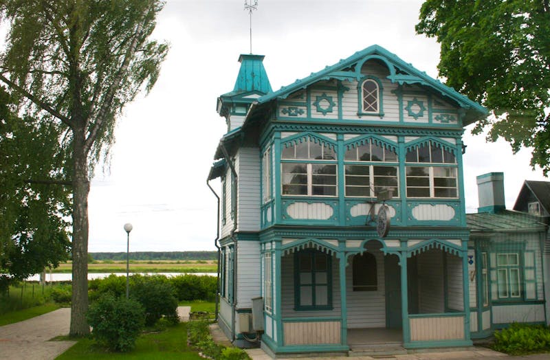 Historische Holzarchitektur in Jurmala - ©Kristin Weigel