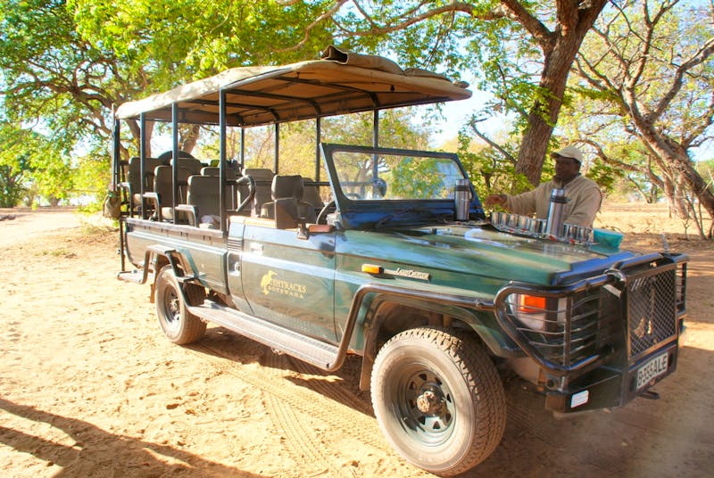 Kaffeepause während der spannenden Safari - ©Susanne Schirmann - Eberhardt TRAVEL
