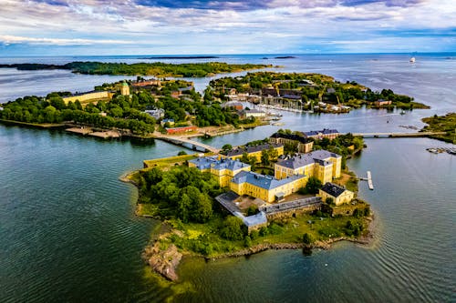 Helsinki – Inseln aus der Vogelperspektive &ndash; &copy; ©Roman - stock.adobe.com