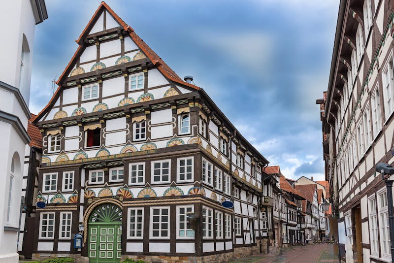 Bürgerhaus in der Altstadt von Hameln - ©©Jürgen Hüls - stock.adobe.com