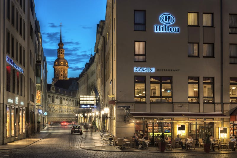 Hilton Dresden - Außen – ©Hilton Dresden. Alle Rechte vorbehalten lt. §2UrhG.