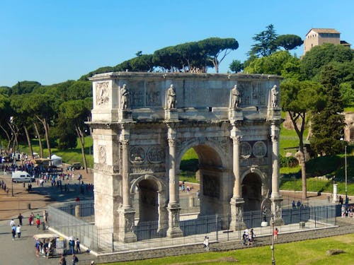 Rom - Triumphbogen von Kaiser Konstantin &ndash; &copy; Dominik Zilliken