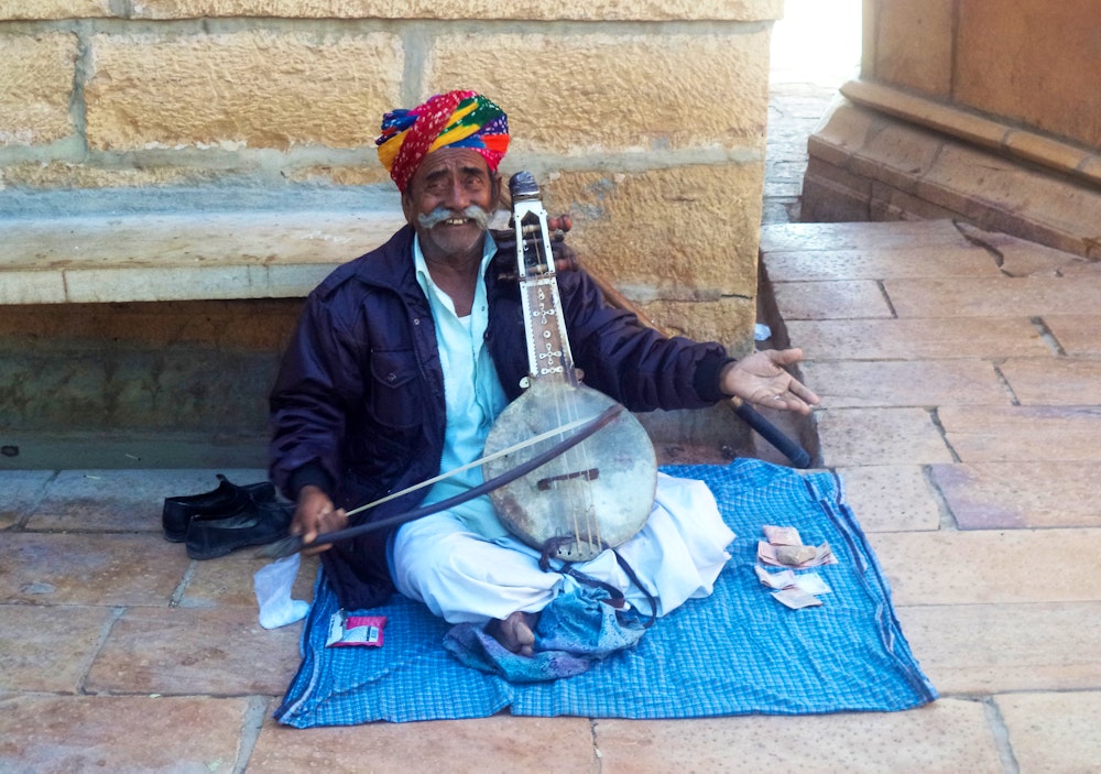 Straßenmusiker in Indien – © Eberhardt TRAVEL - Dr. Michael Krause