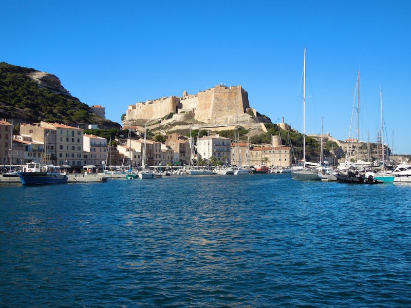 Bonifacio - Hafen und Festung - ©Stefanie Schneider