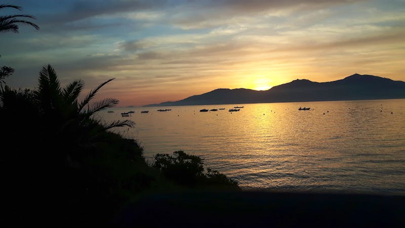 Sonnenuntergang über dem Golf von Ajaccio - ©Katrin Deutschbein