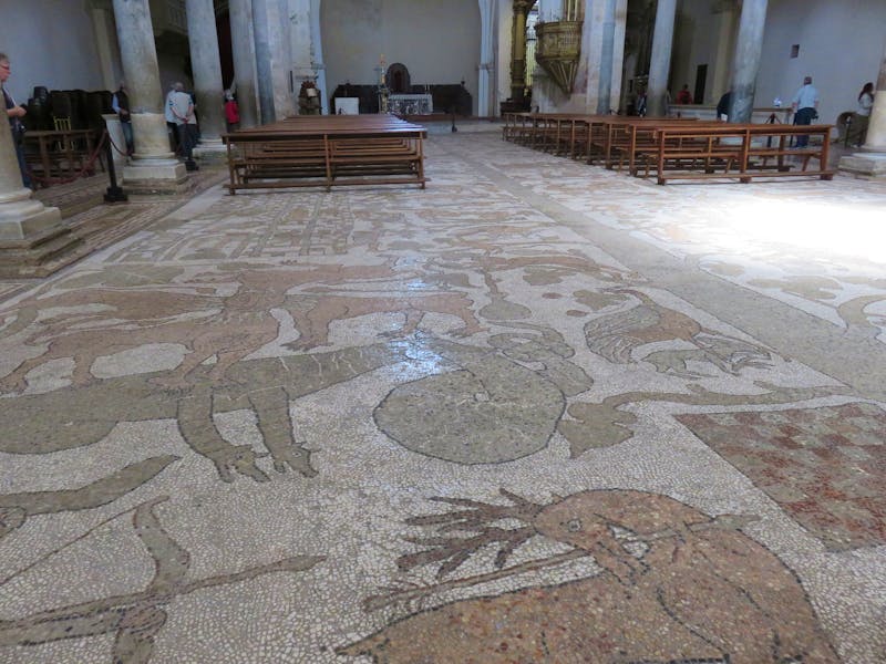 Otranto - Mosaikboden in der Kathedrale - ©Marion Kottlos
