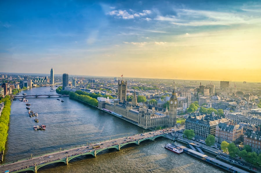 Blick vom London Eye  – © ©Luka Balkovic - stock.adobe.com