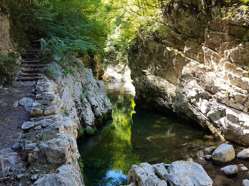 Caloreschlucht im Cilento - ©Eberhardt TRAVEL - Ria Heilmann