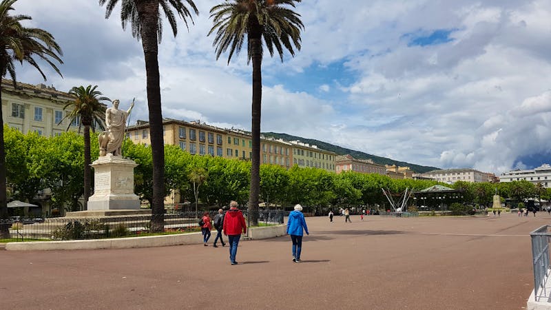 Korsika - Bastia - Nicolas-Platz - ©Ria Heilmann