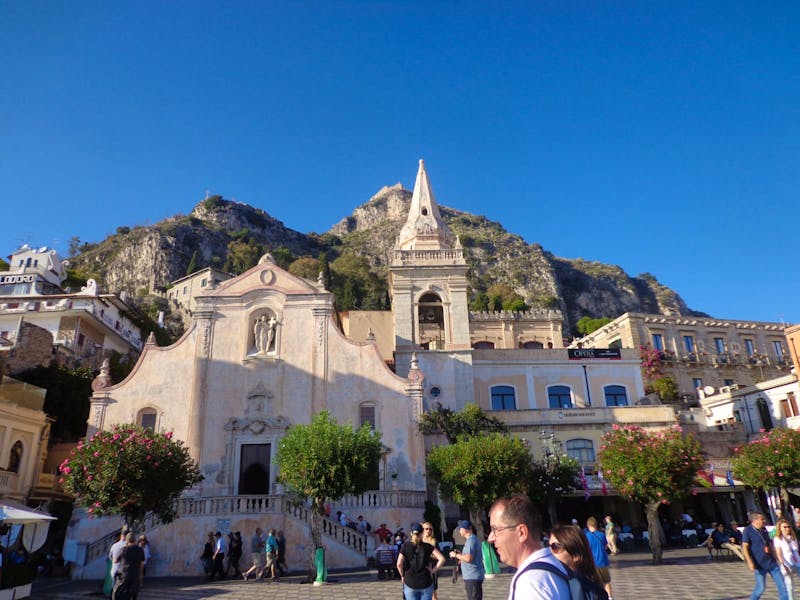 Sizilien - Taormina Piazza - ©Adelheid Fritzsche