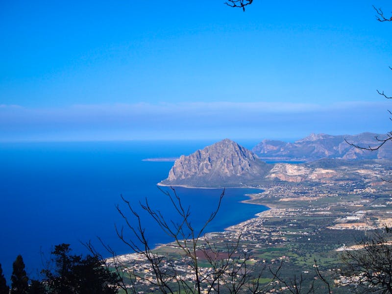 Blick von Erice auf die Küste - ©Sinah Witzig