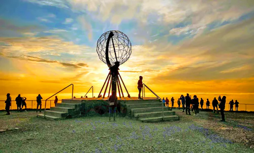 Am Nordkap in Norwegen &ndash; &copy; Eberhardt TRAVEL - Konrad Füssel