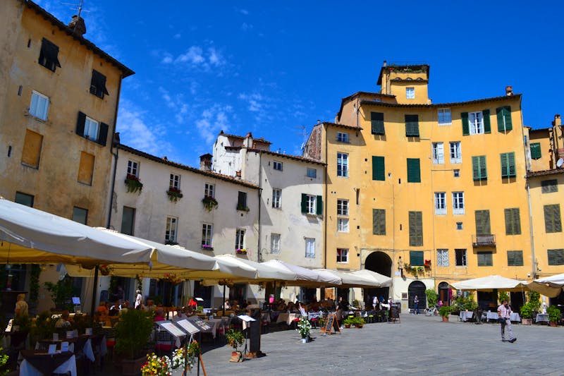 Altstadt von Lucca - Anfiteatro Romano - ©Dr. Andreas Wolfsteller