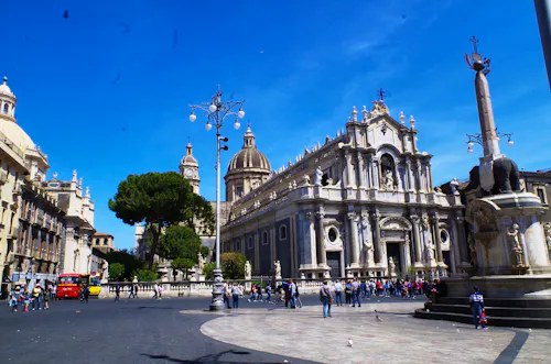 Catania - Piazza Del Duomo mit Elefantenbrunnen &ndash; &copy; Annett Müller