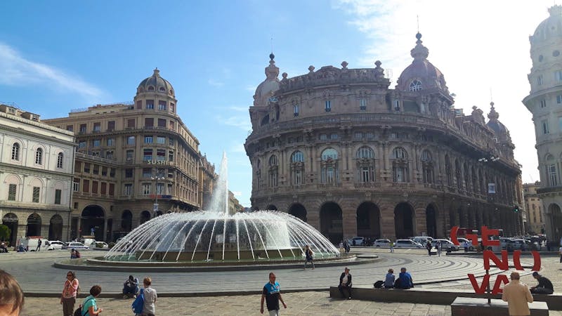Genua - Piazza de Ferrari - ©Katrin Deutschbein