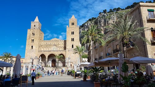 Cefalu - Blick zur Kathedrale &ndash; &copy; Marlies Thrum