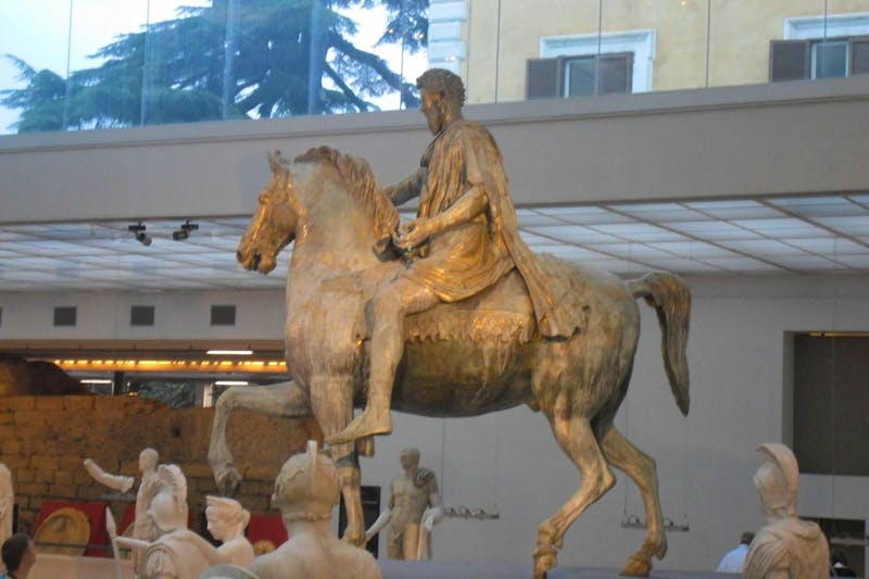Rom - Kapitolinische Museen - Originalstatue Marc Aurel - ©Katrin Deutschbein