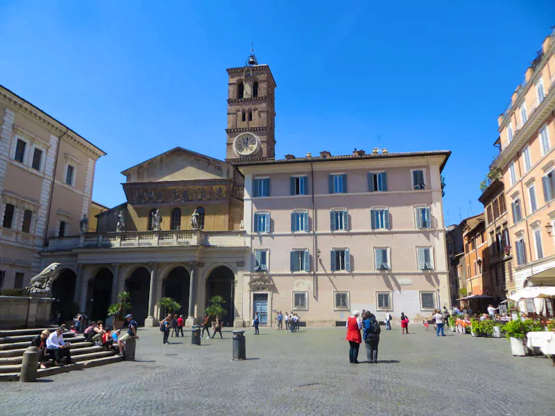 Rom - Santa Maria in Trastevere - &copy;Marion Kottlos