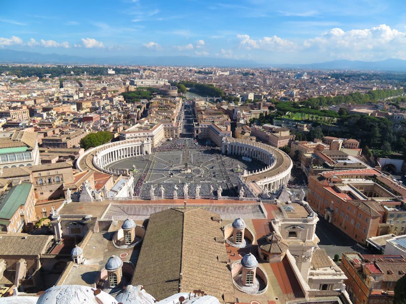 Rom - Ausblick von der Kuppel des Petersdoms - ©Eberhardt TRAVEL GmbH