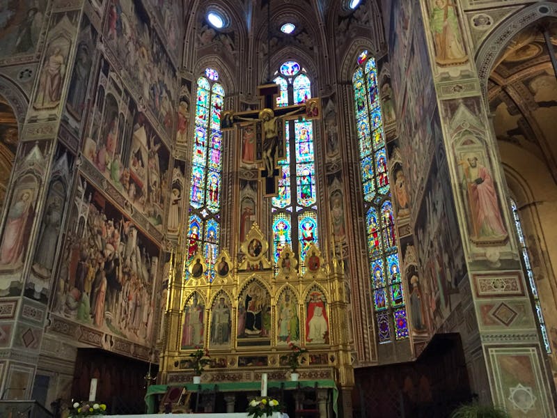 Florenz - Hochaltar in Santa Croce - ©Patrick Fritzsche