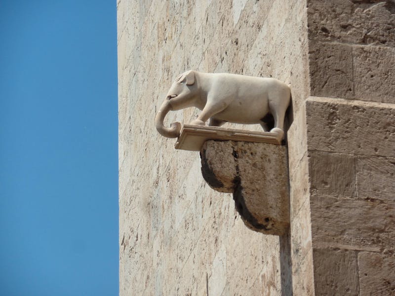 Cagliari - Elefantenturm Detail - ©Franziska Bergmann