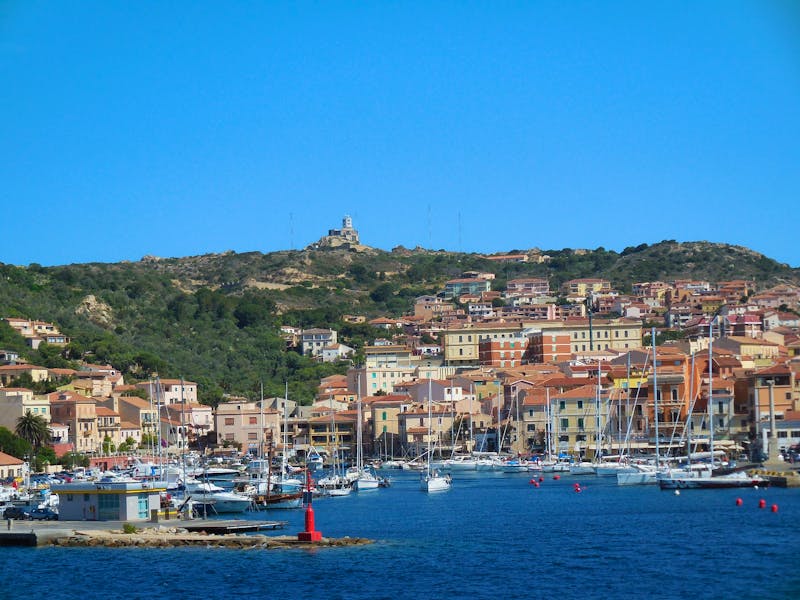 Blick auf La Maddalena - ©Kerstin Heintzel
