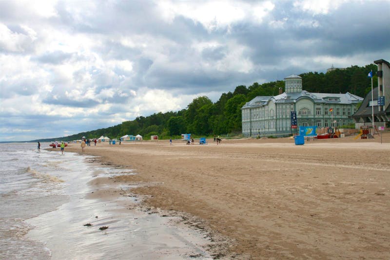 Am Ostseestrand von Jurmala - ©Kristin Weigel