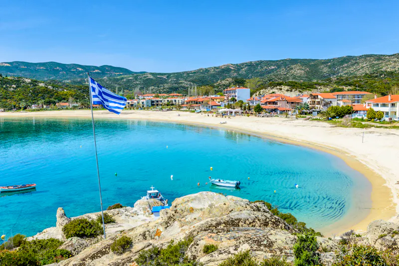 Chalkidiki – Halbinsel Sithonia, Bucht in Kalimitsi - &copy;bobiphil - stock.adobe.com